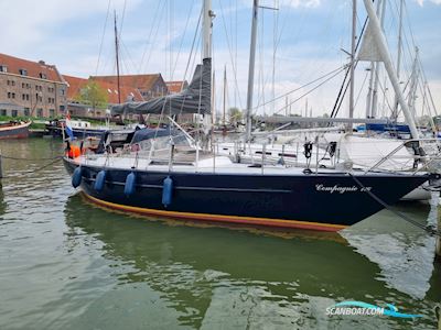 Van Dam Nordia 41 Zeilboten 1978, met Ford Sabre motor, The Netherlands