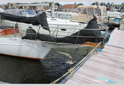Van de Stad S-Spant Zeilboten 1954, met Peugoet Indinor motor, The Netherlands