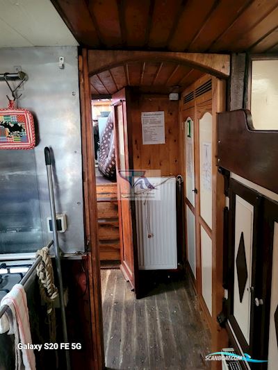 Wagrawerft Lübeck Ewer Zeilboten 1925, met Cummins motor, Duitsland