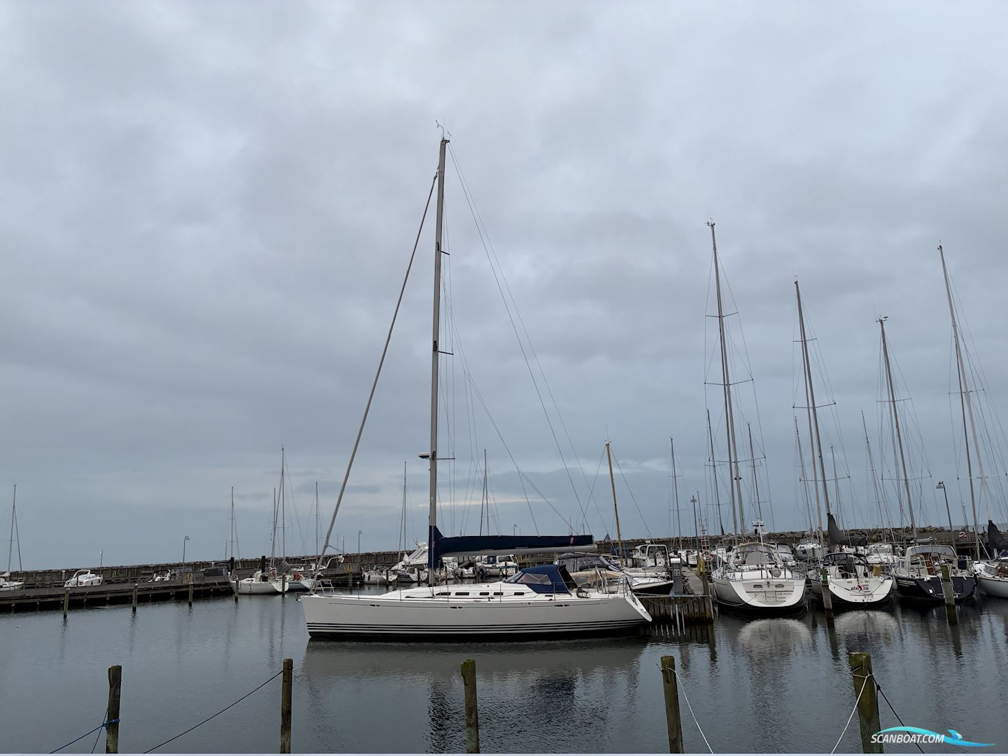 X-46 Zeilboten 2003, met D2 55 Volvo motor, Denemarken
