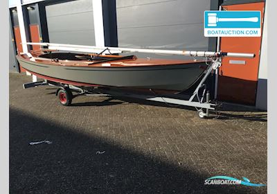 spanker 712 Zeilboten 1972, met Yamaha motor, The Netherlands