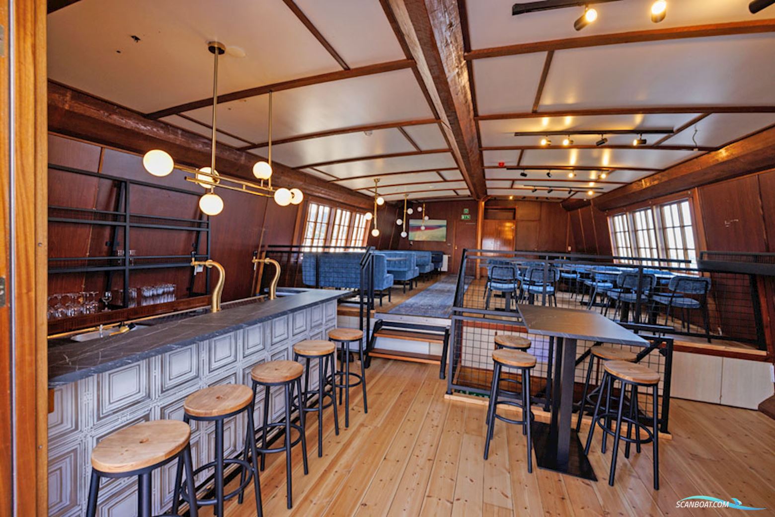 3 mast Charterschip / Evenementenboot 44 nachtgasten, 150 daggasten