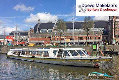Amsterdamse Grachten rondvaartboot 21.80 21.80 Arbeitsboot 2005, mit Siemens<br />diesel elektrisch motor, Niederlande