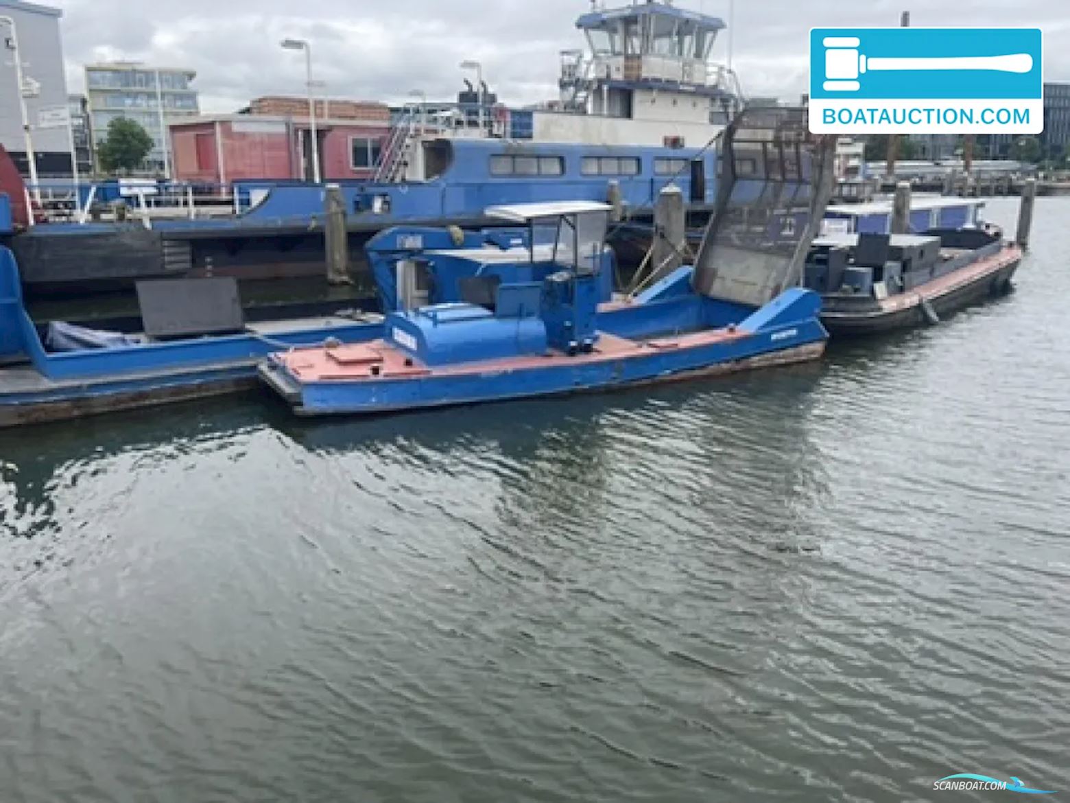 Drijfvuil Boat 840 Arbeitsboot 2024, mit Mitsubishi motor, Niederlande