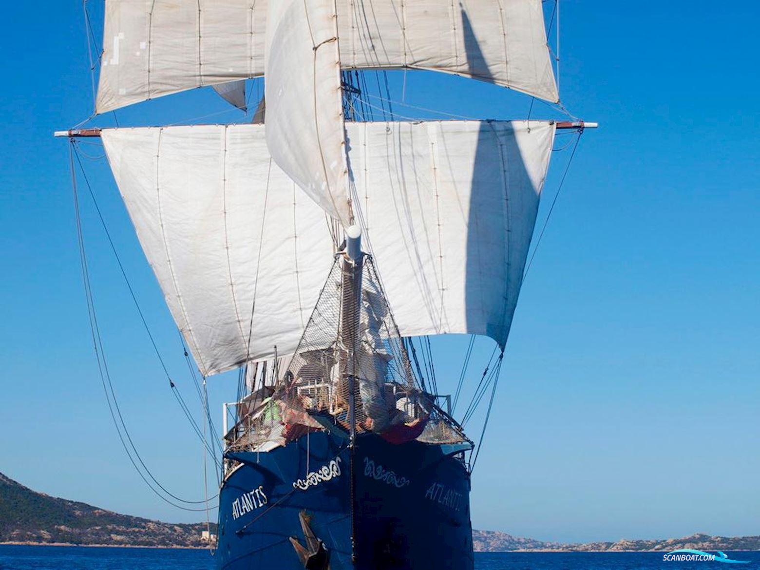 Schooner Three Mast Barquentine