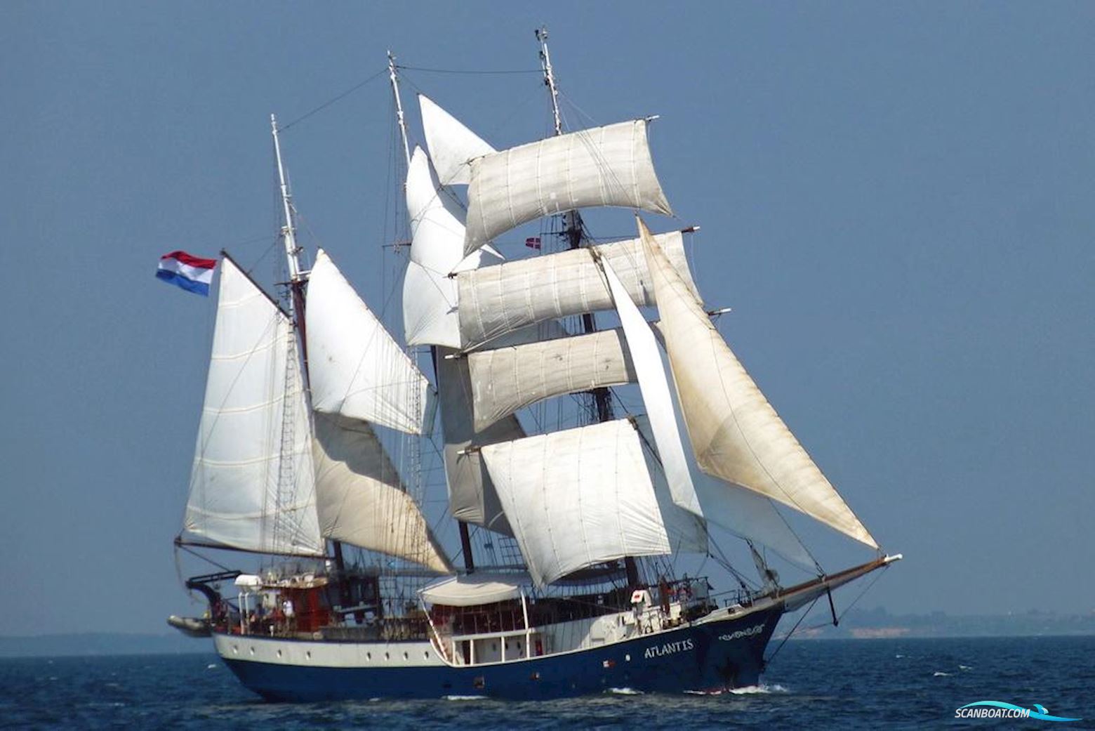 Schooner Three Mast Barquentine