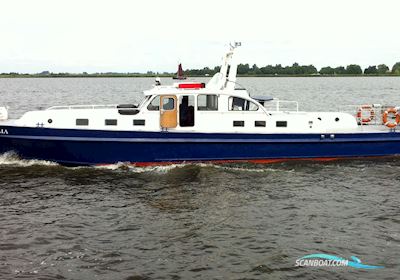 Traditional ex Patrouille Schip Arbeitsboot 1957, mit Man motor, Niederlande