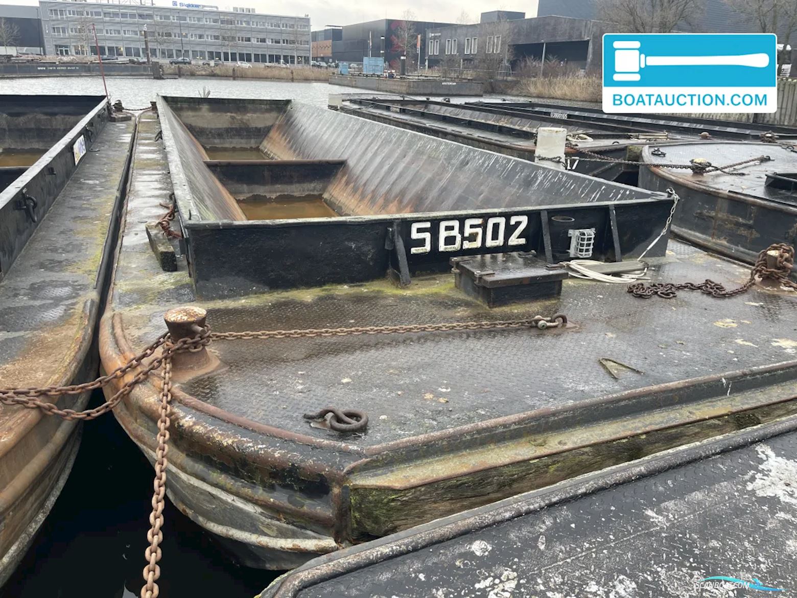 Vrachtduwbak SB502 Arbeitsboot 1969, Niederlande