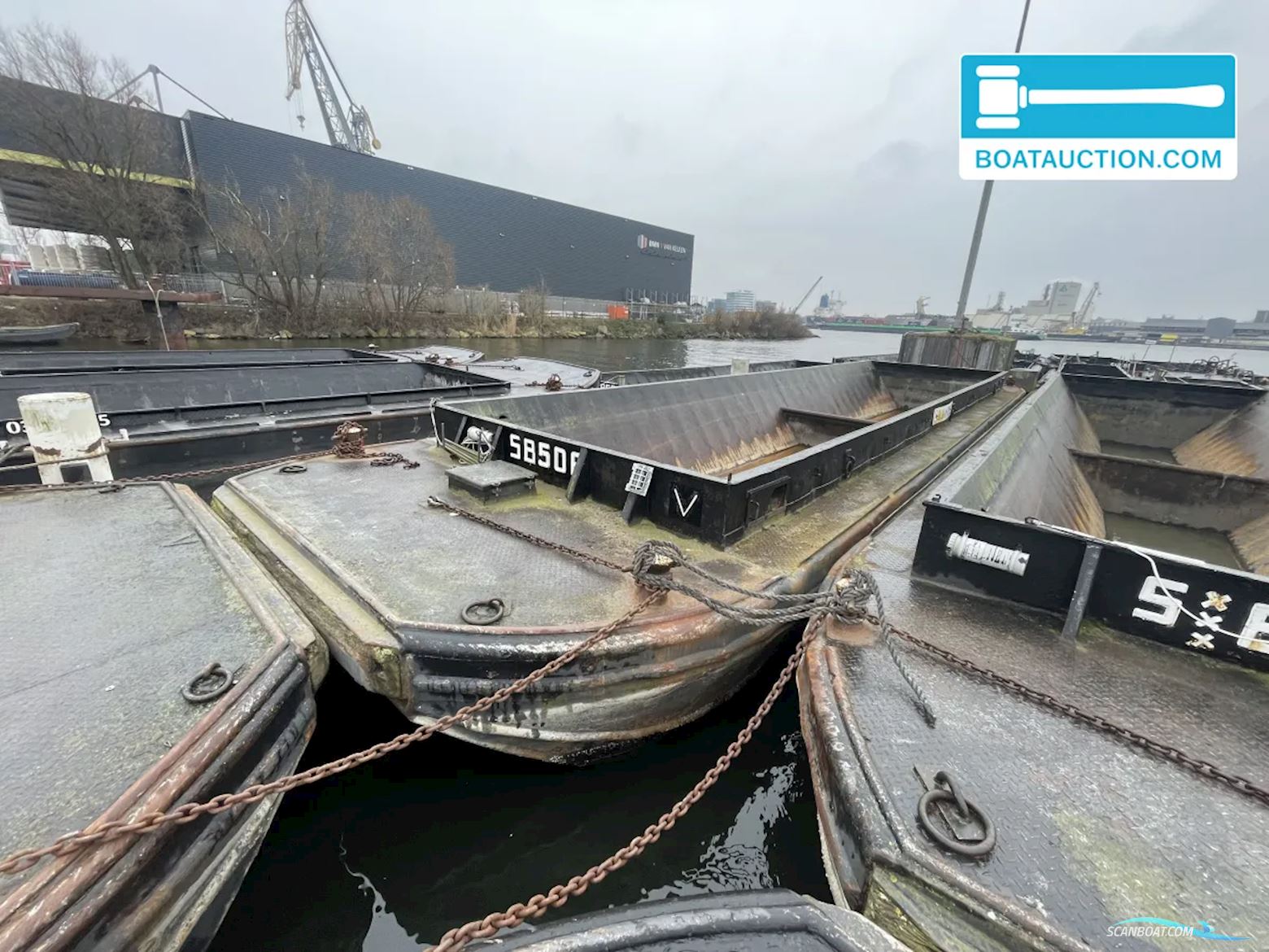 Vrachtduwbak SB508 Arbeitsboot 1969, Niederlande
