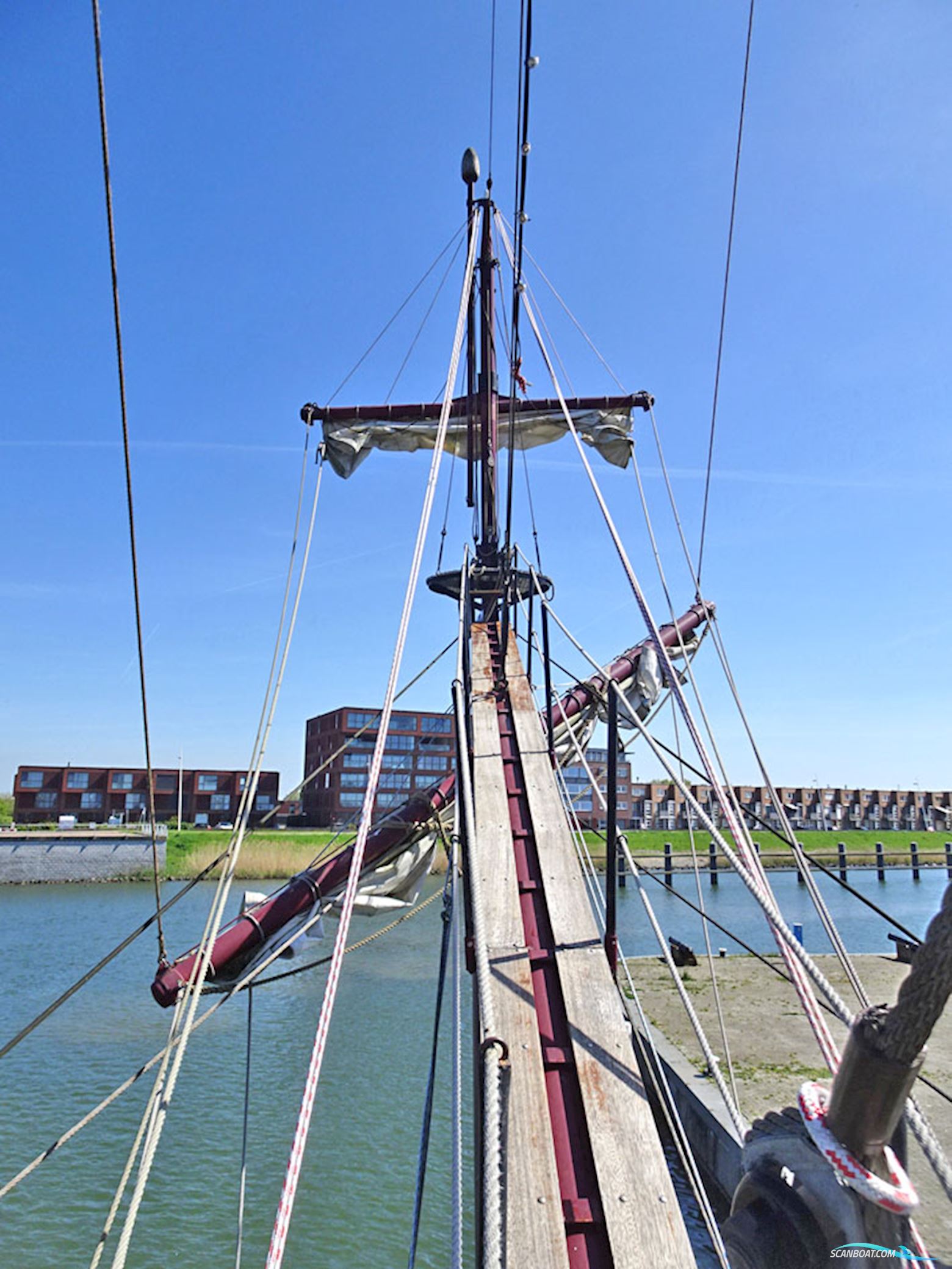 3 mast Charterschip / Evenementenboot 44 nachtgasten, 150 daggasten