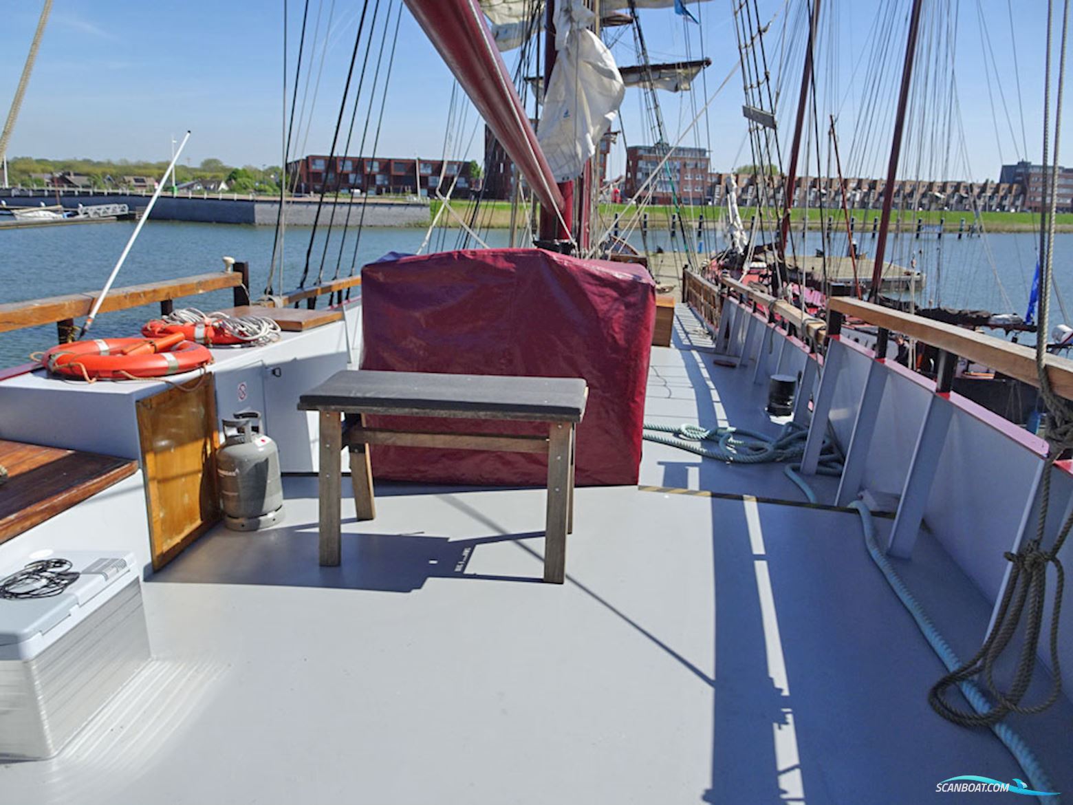 3 mast Charterschip / Evenementenboot 44 nachtgasten, 150 daggasten