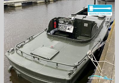 Bridge Erection Boat D27 Arbejdsbåd 1966, med Detroit Diesel motor, Holland