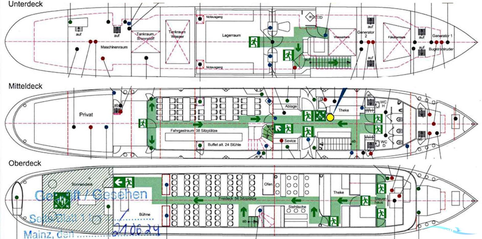 Dagpassagiersschip 200 pers