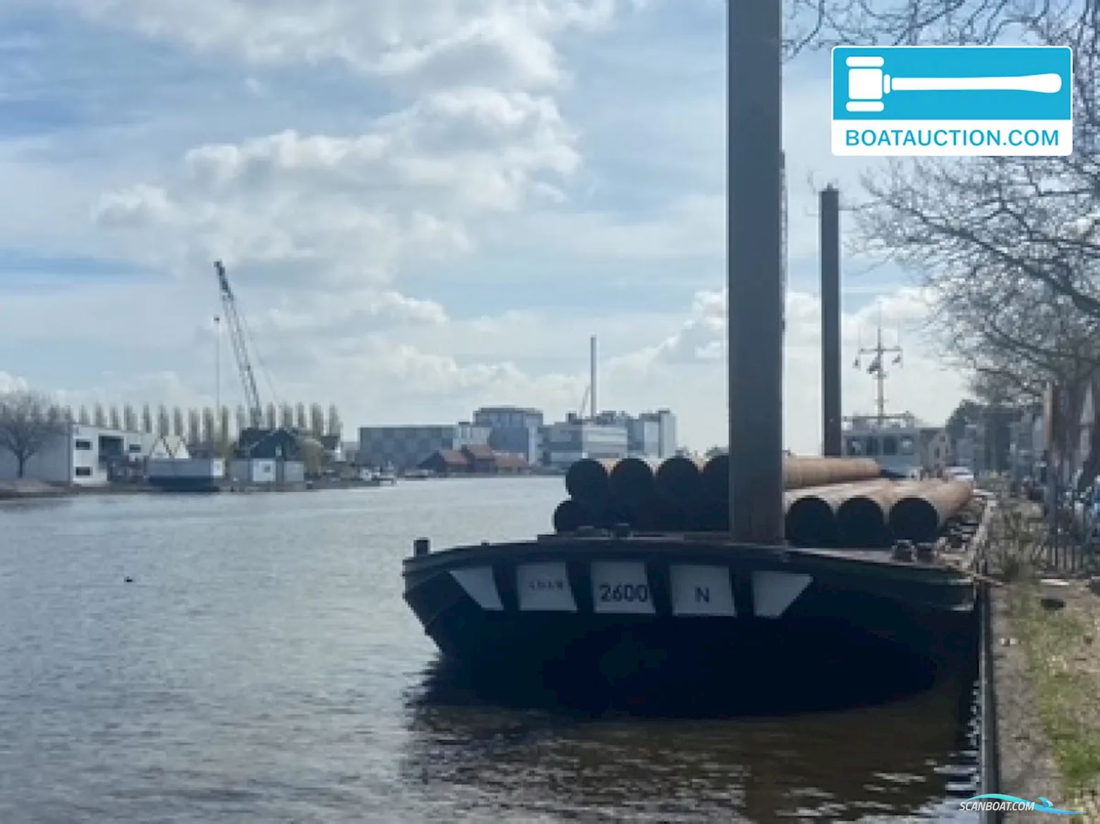 Dekschuit 2600 Arbejdsbåd 1972, Holland