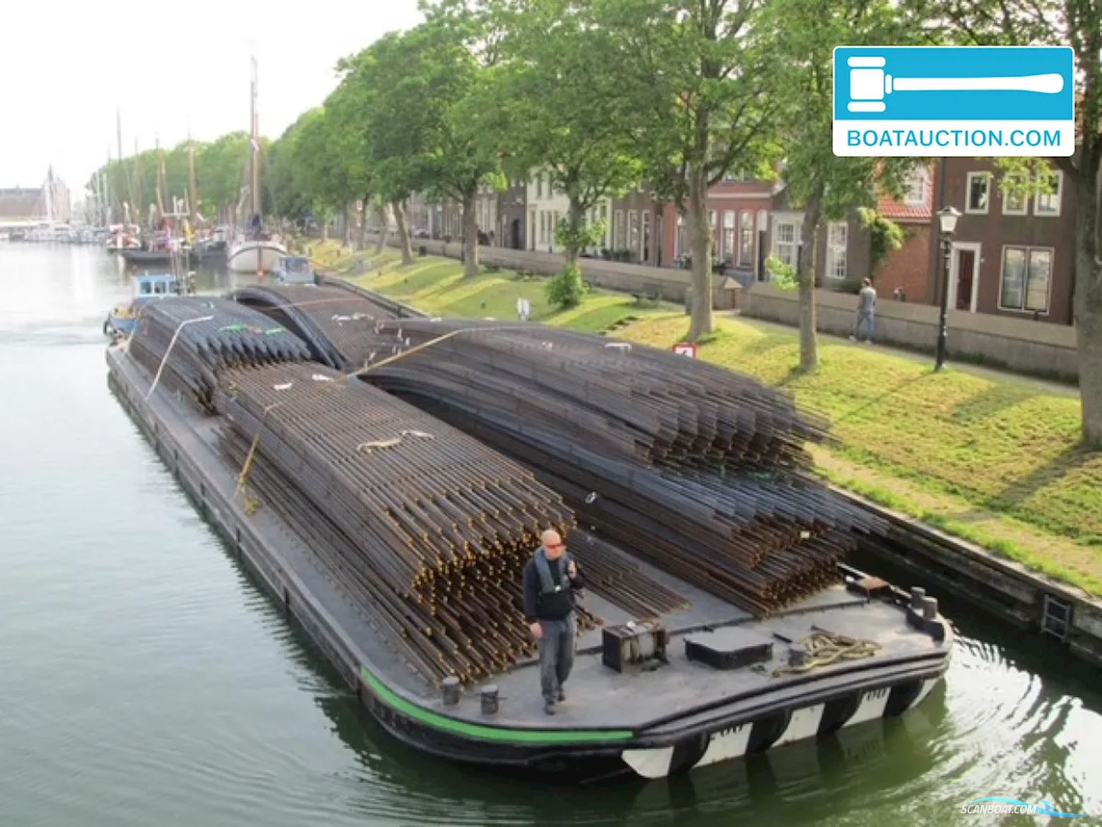 Dekschuit 300 Arbejdsbåd 1971, Holland