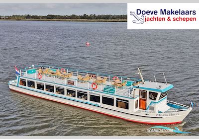 Hybride Rondvaartboot 140 Passagiers Arbejdsbåd 1980, med Sicmemotori<br />Sqcr 225M Diesel Elektrisch motor, Holland