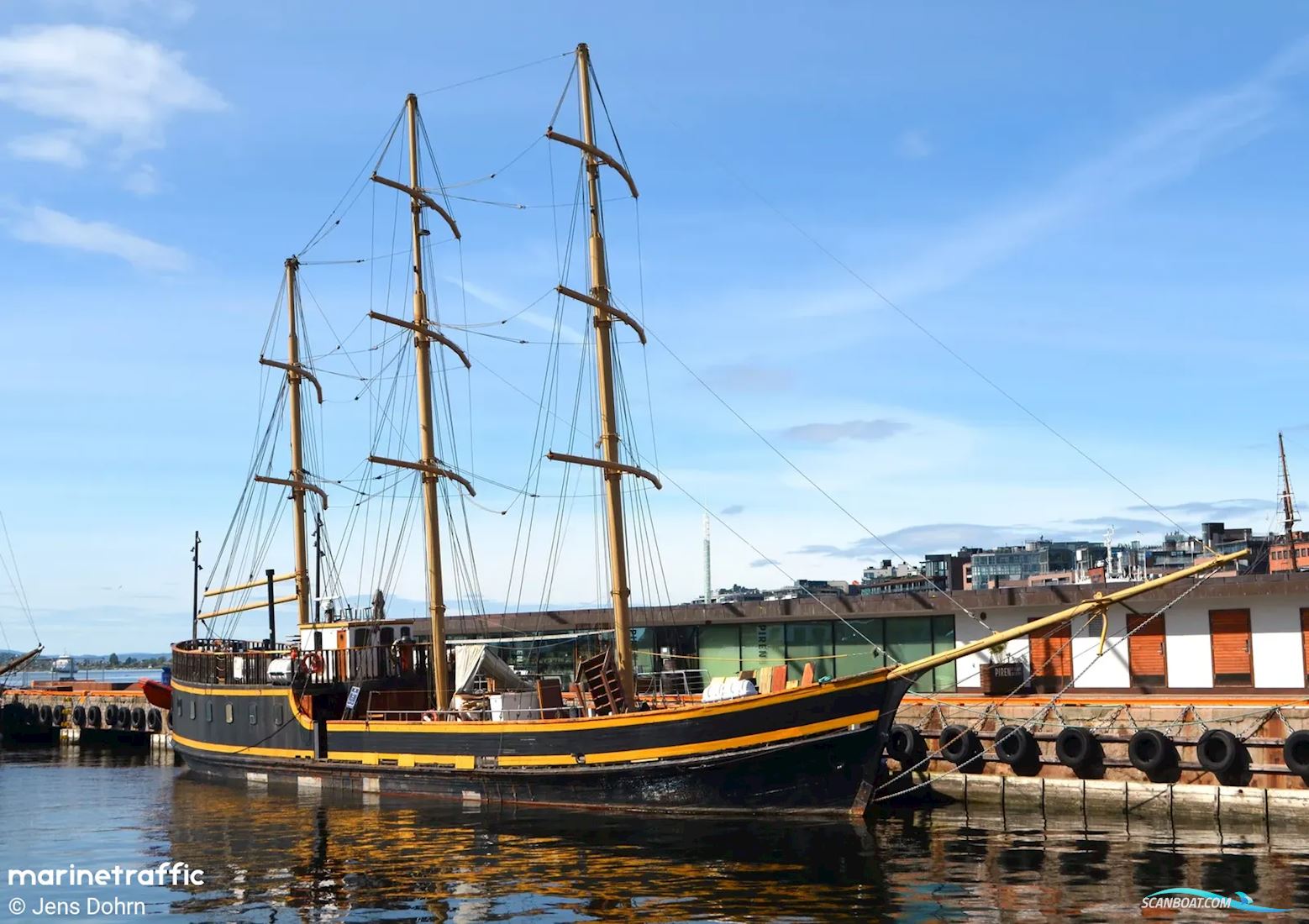 Schooner Arbejdsbåd 1944, med Detroit  motor, Danmark
