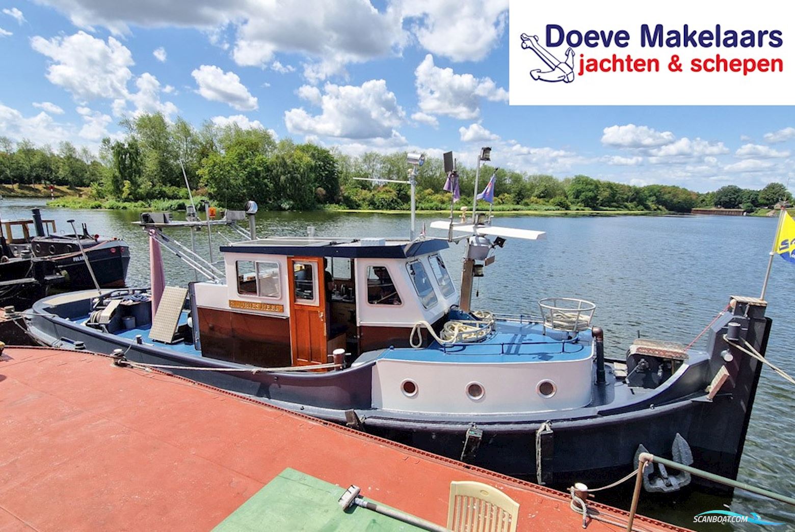 Sleep / Duwboot 15.42 met CBB Arbejdsbåd 1922, med KMD / Mercedes<br />MV-6-IIV motor, Holland