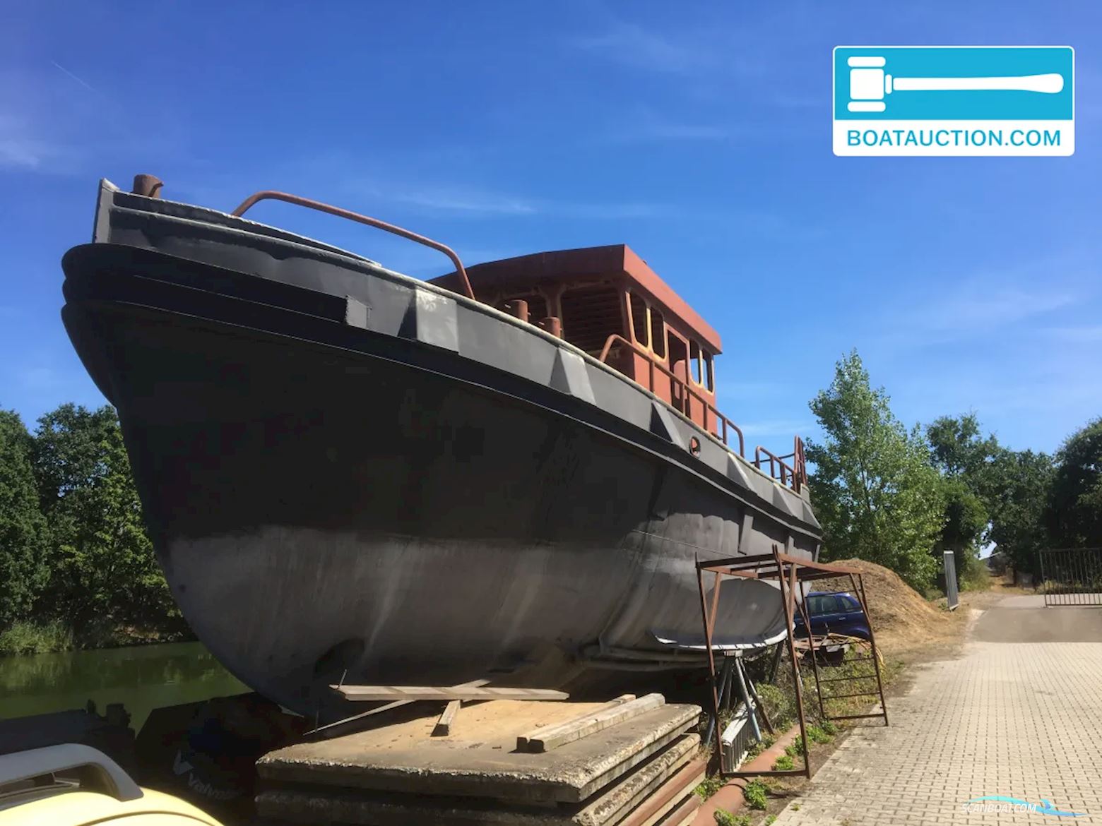 sleepboot 1500 Arbejdsbåd 1962, med Cummins motor, Holland