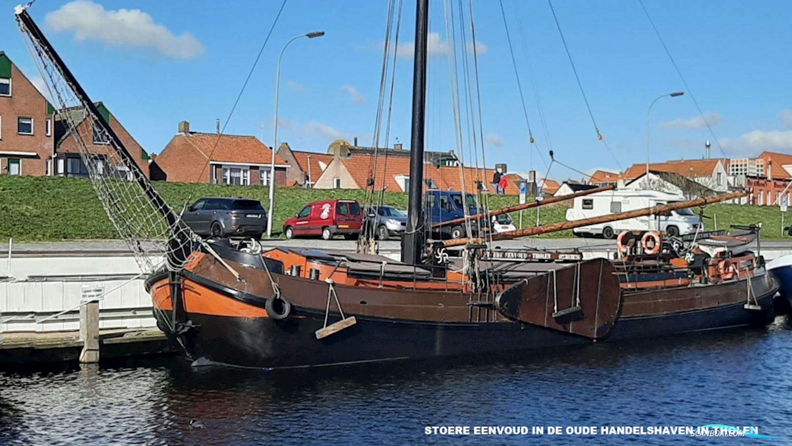 Tjalk Woonschip ex charter