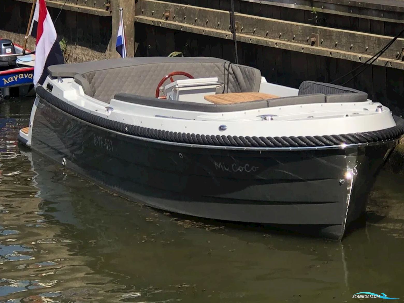 Van Zutphen 633 Tender Arbejdsbåd 2022, med honda motor, Holland