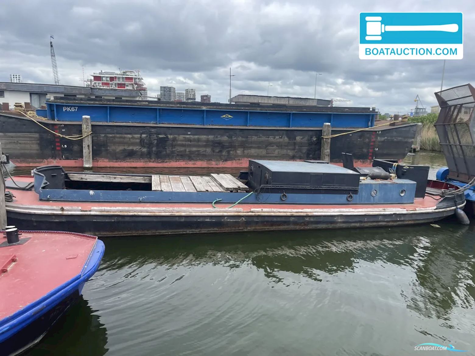 Werkschip 1200 Arbejdsbåd 2024, med Samofa motor, Holland