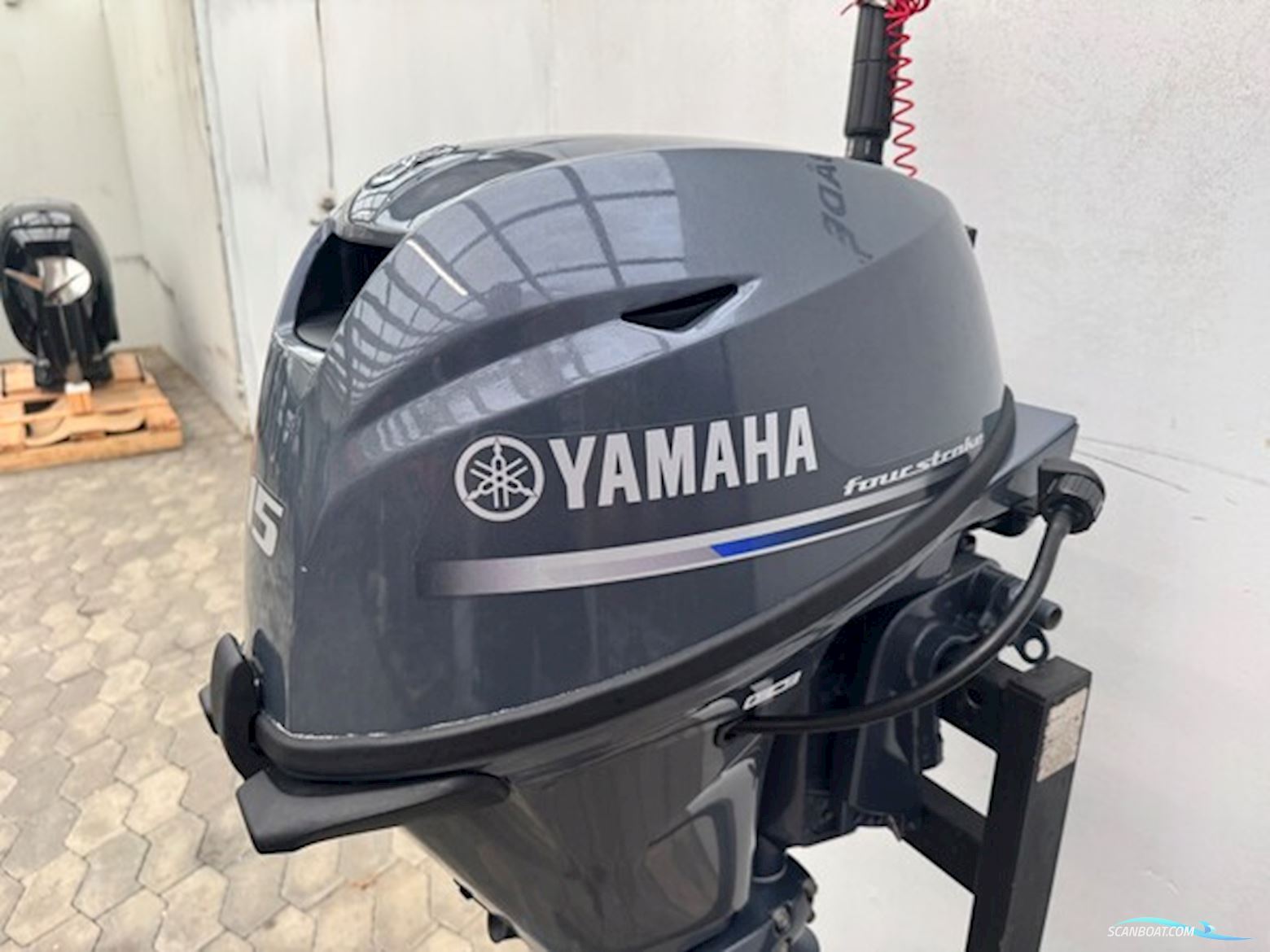 15 hk Yamaha 4 Takt Med Kort Ben Bådmotor 2025, Danmark