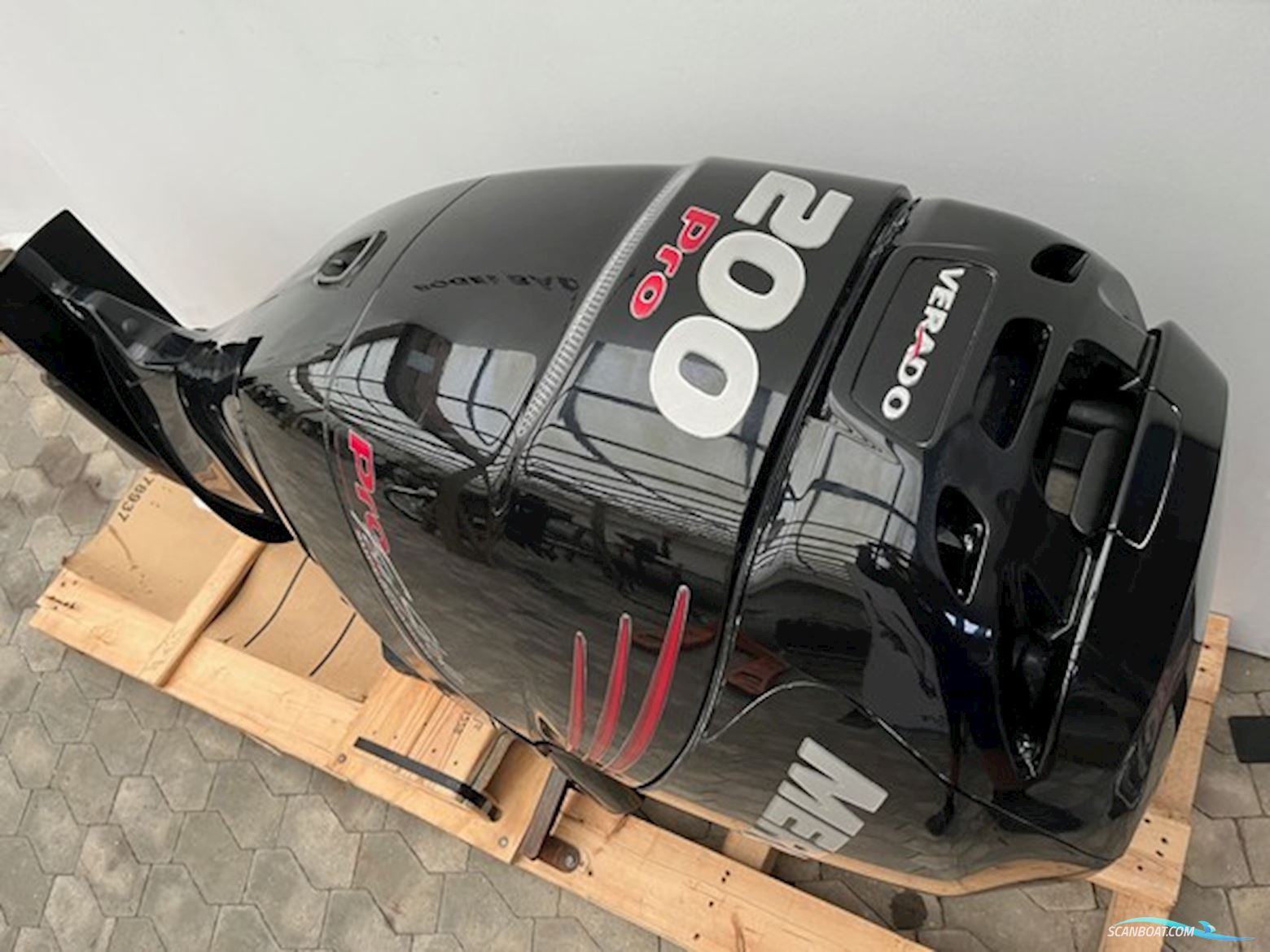 200 hk Mercury Verado Pro Four Stroke L6 XL Bådmotor 2024, Danmark