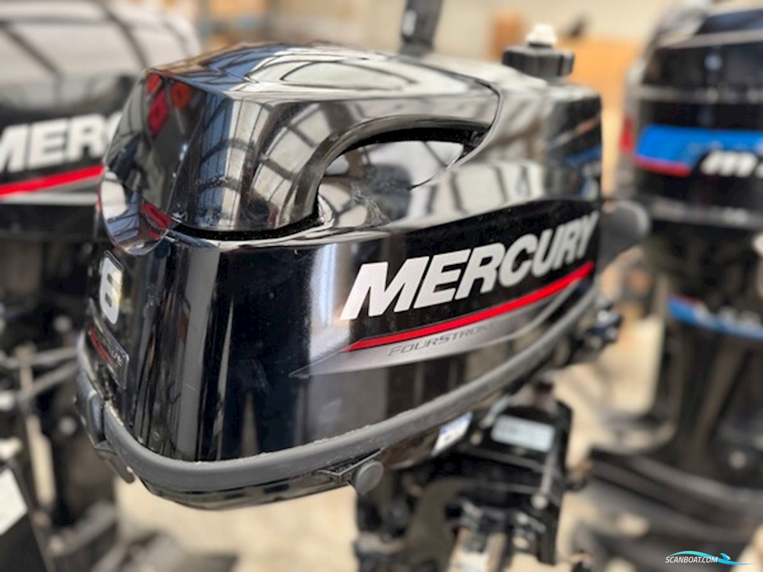 6 hk Mercury 4 Takt Med Kort Ben - Demo 2025 Bådmotor 2024, Danmark