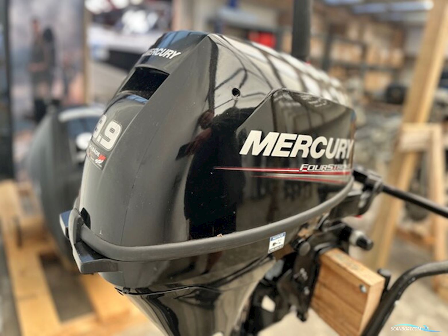 9,9 hk Mercury 4 takt - lang ben Bådmotor 2025, Danmark