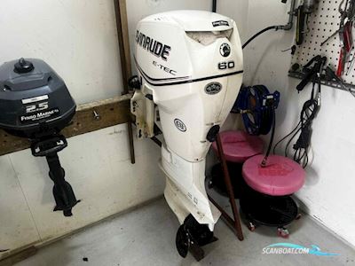 Evinrude E-Tec 60 HK...Solgt Bådmotor 2025, Danmark