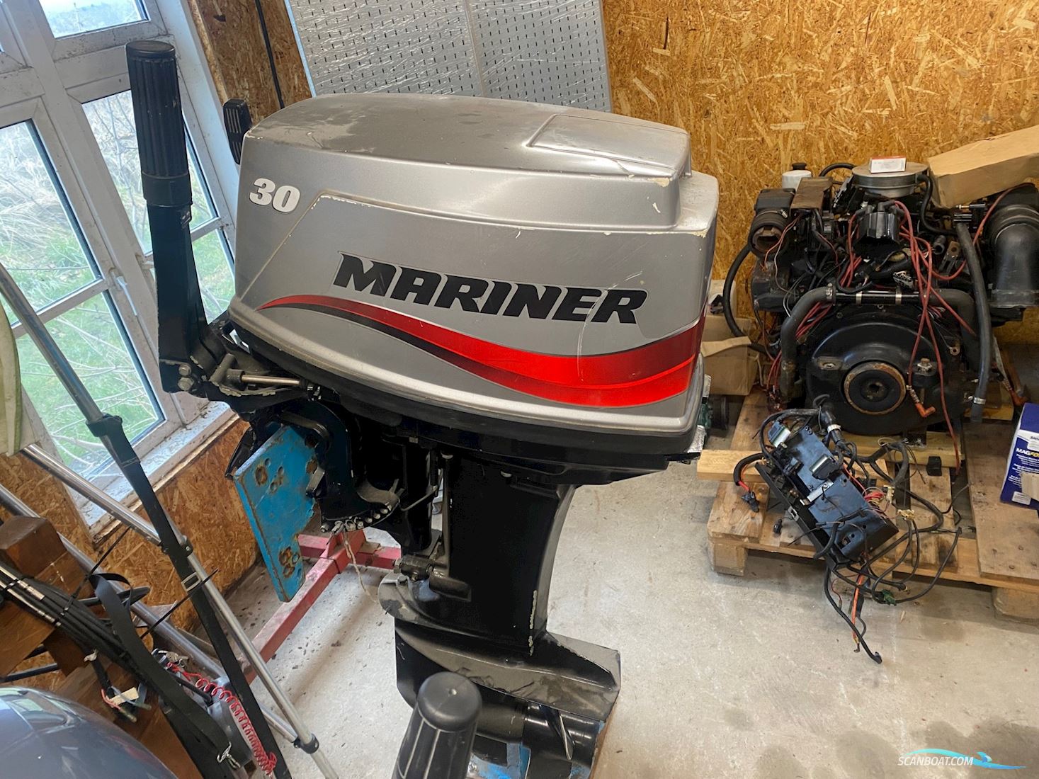 Mariner 30HK Bådmotor 2003, med Mariner 30HK motor, Danmark