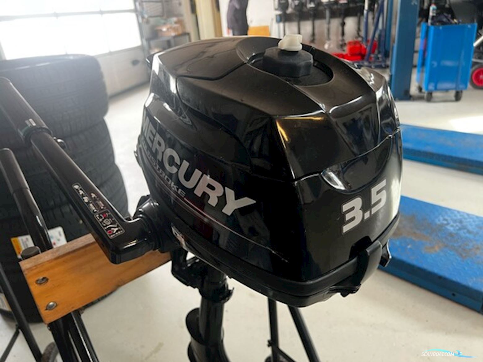 Mercury F3.5 - Kort Bådmotor 2025, Danmark