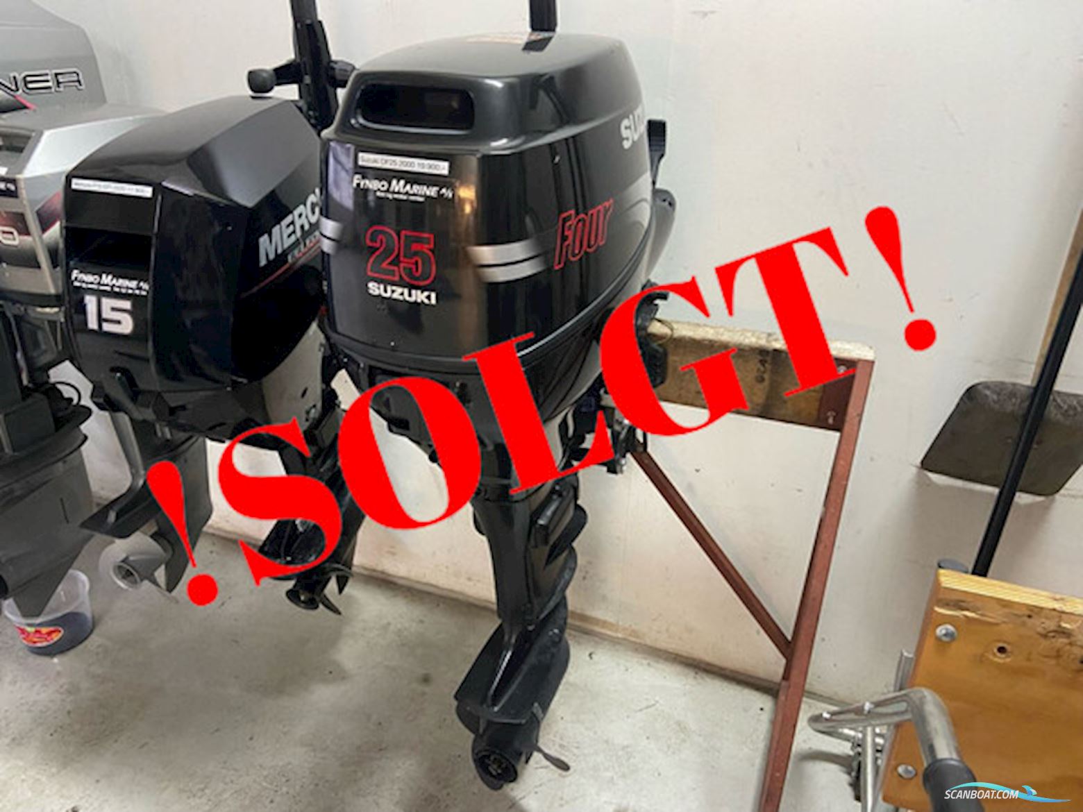 Suzuki DF25 - Lang...SOLGT Bådmotor 2025, Danmark