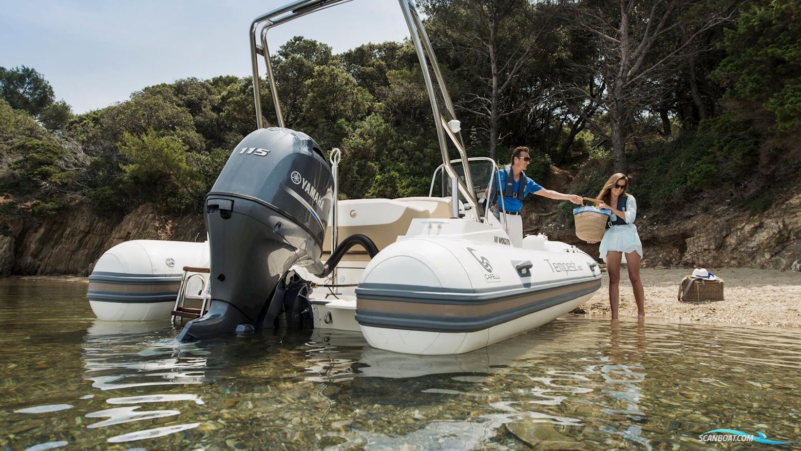 Yamaha 115 HK - Fjernbetjent, Elektronisk Start, Powertrim