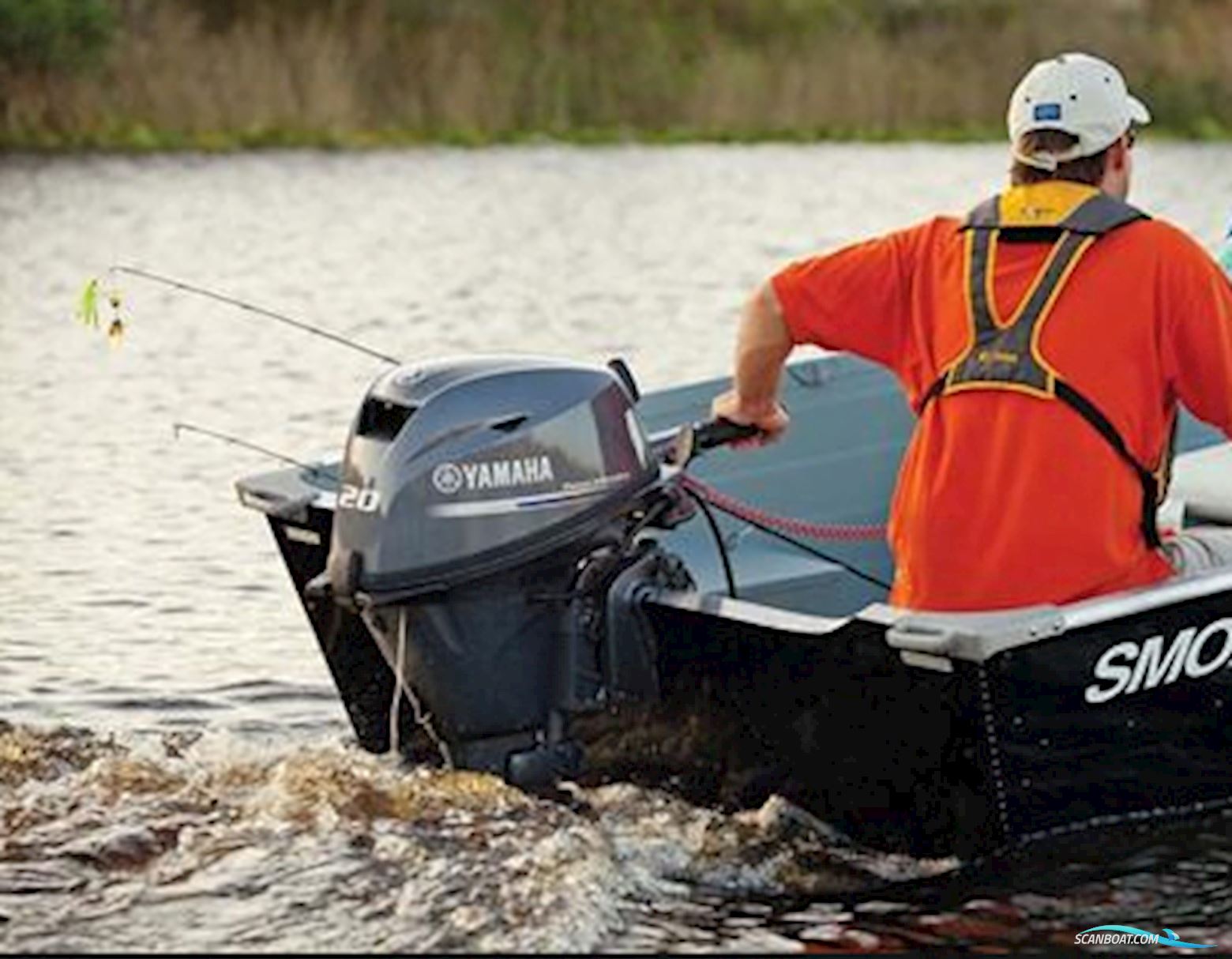 Yamaha 20 HK - Styrehåndtag, Elektrisk