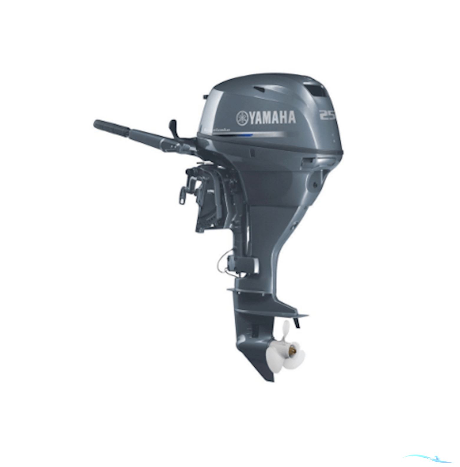 Yamaha 25 HK - Styrehåndtag, Elektrisk Bådmotor 2025, med Yamaha motor, Danmark