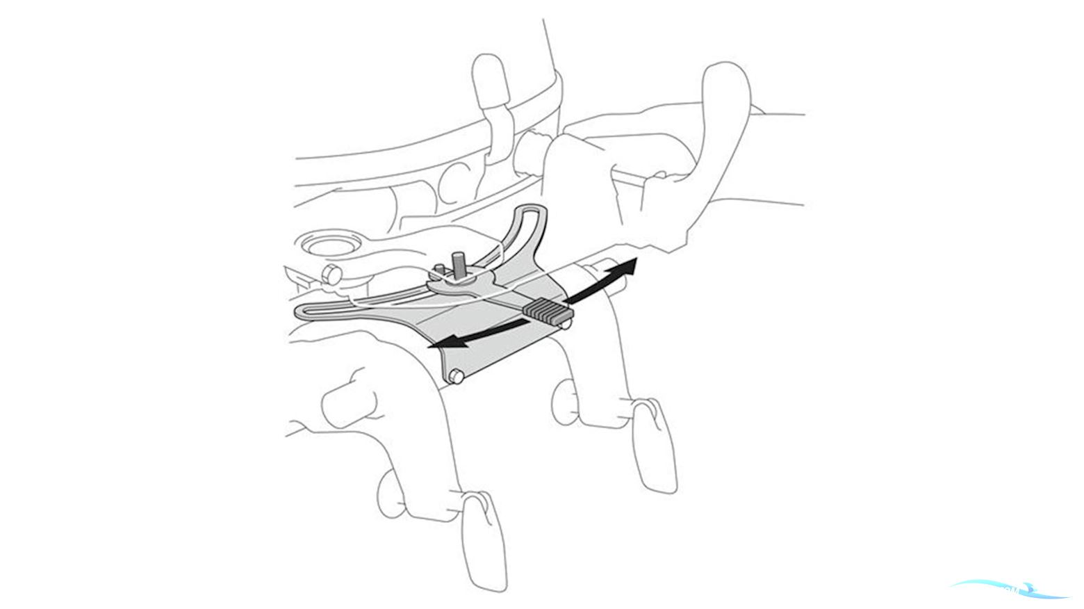 Yamaha 25 HK 4Takt Påhængsmotor.