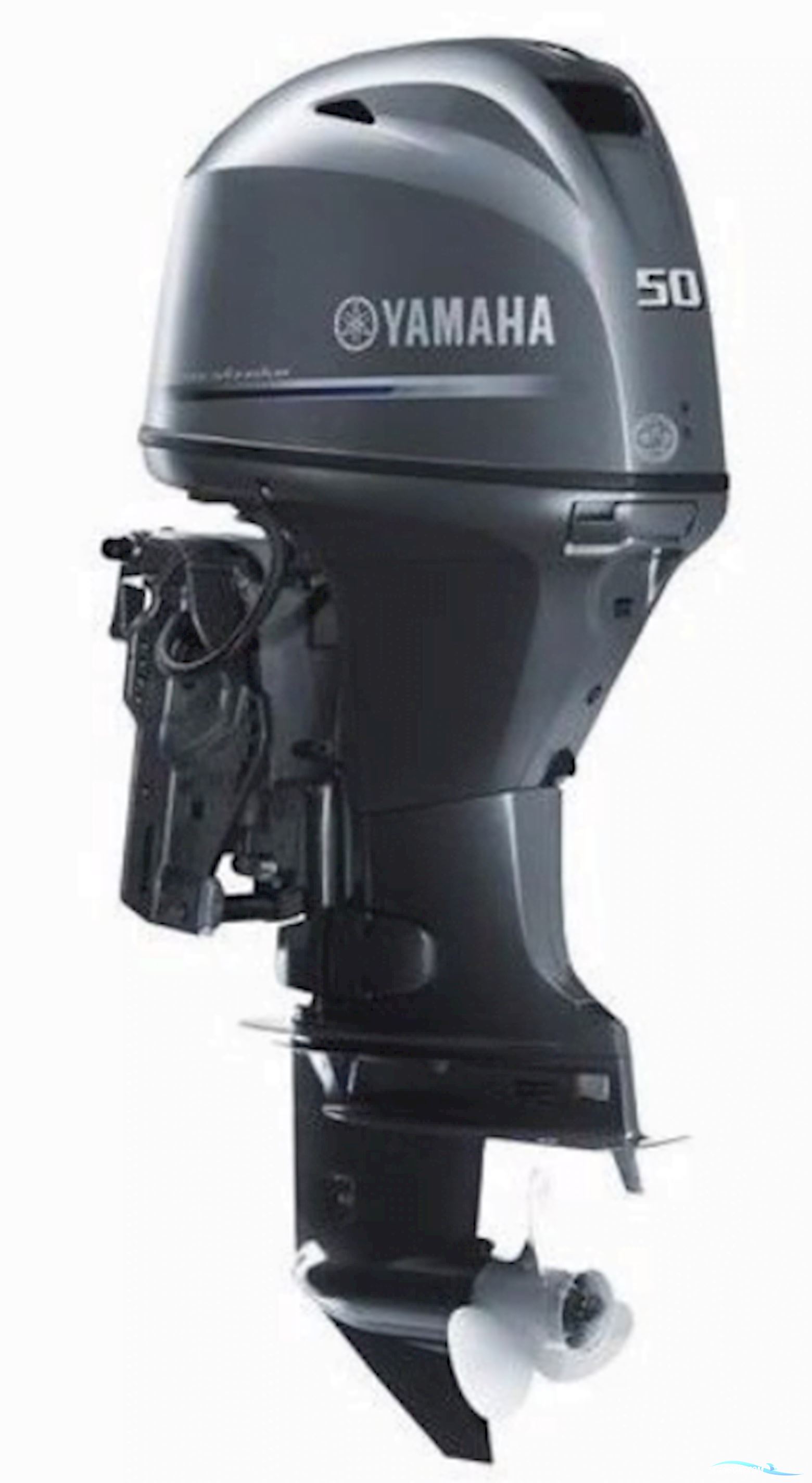 Yamaha 50 hk - Fjernbetjent, Elektrisk start, power trim