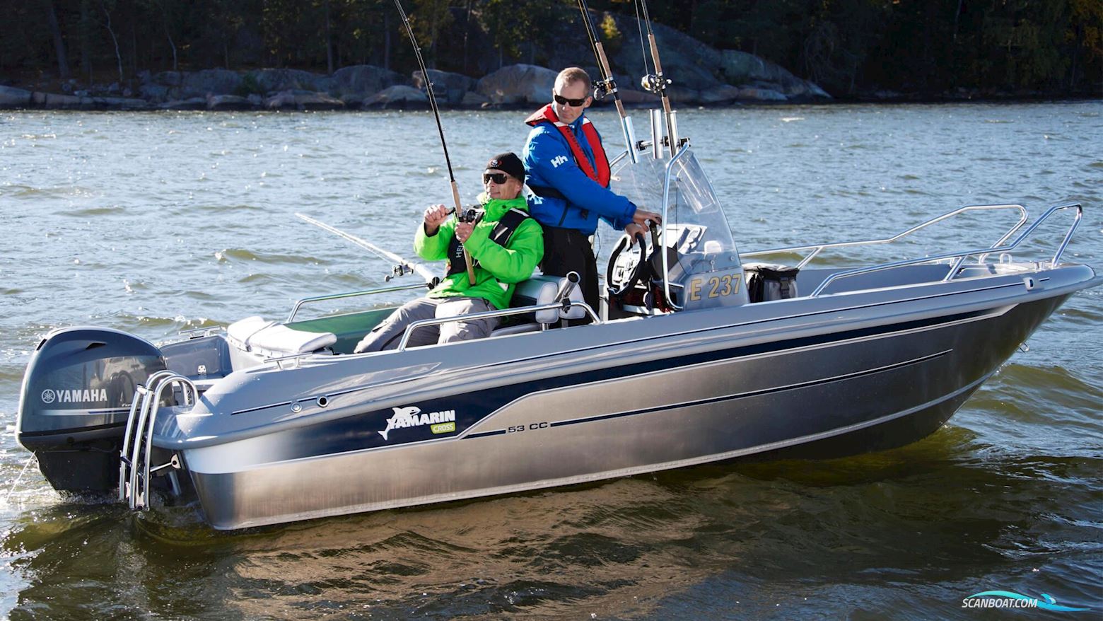 Yamaha 70 HK - Fjernbetjent, Elektronisk start, Powertrim