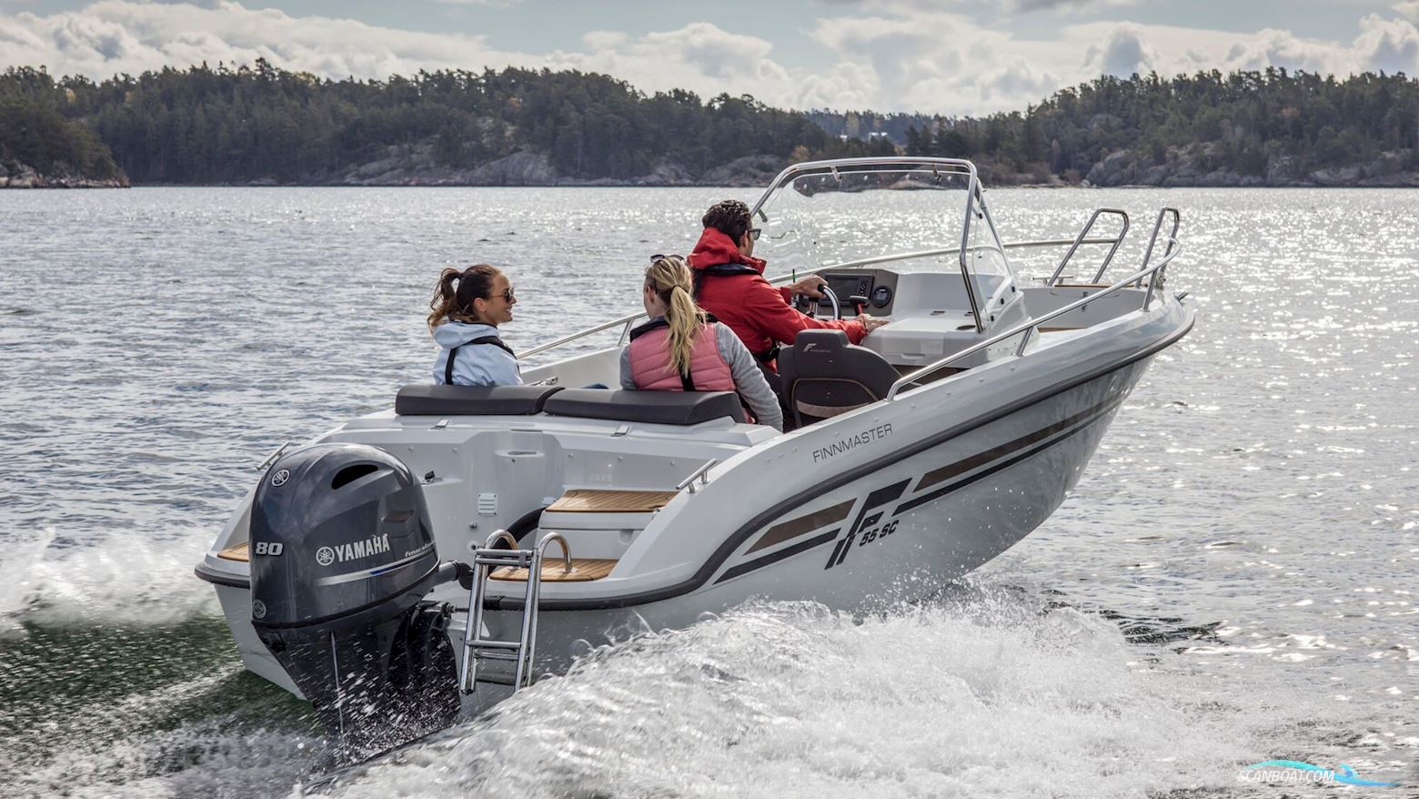 Yamaha 80 HK - Fjernbetjent, Elektronisk Start, Powertrim