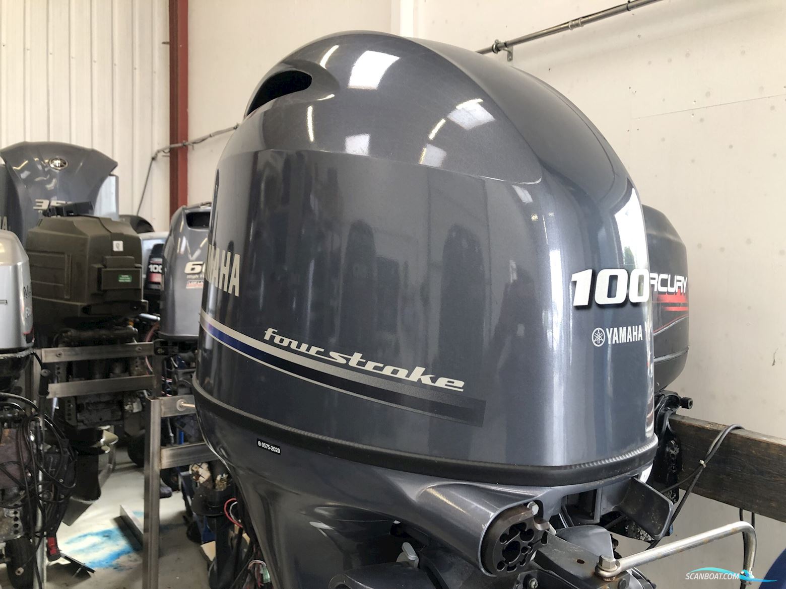 Yamaha F100Fetl Bådmotor 2019, med Yamaha F100Fetl motor, Danmark