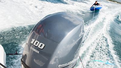Yamaha F100LB Bådmotor 2025, med Yamaha F100LB motor, Danmark