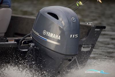 Yamaha F115LB Bådmotor 2025, med Yamaha F115LB motor, Danmark