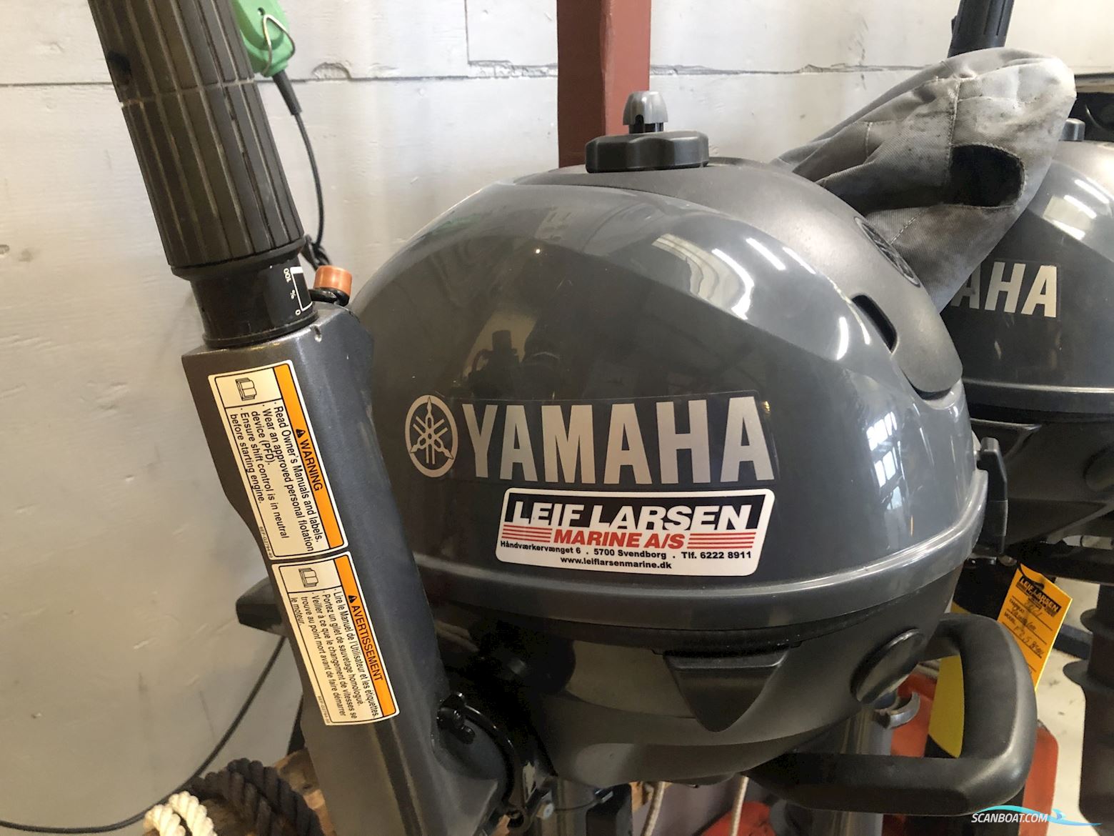 Yamaha F2.5Bmhs Bådmotor 2021, Danmark