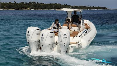Yamaha F300XSB2 Hvid Bådmotor 2025, med Yamaha F300XSB2 motor, Danmark
