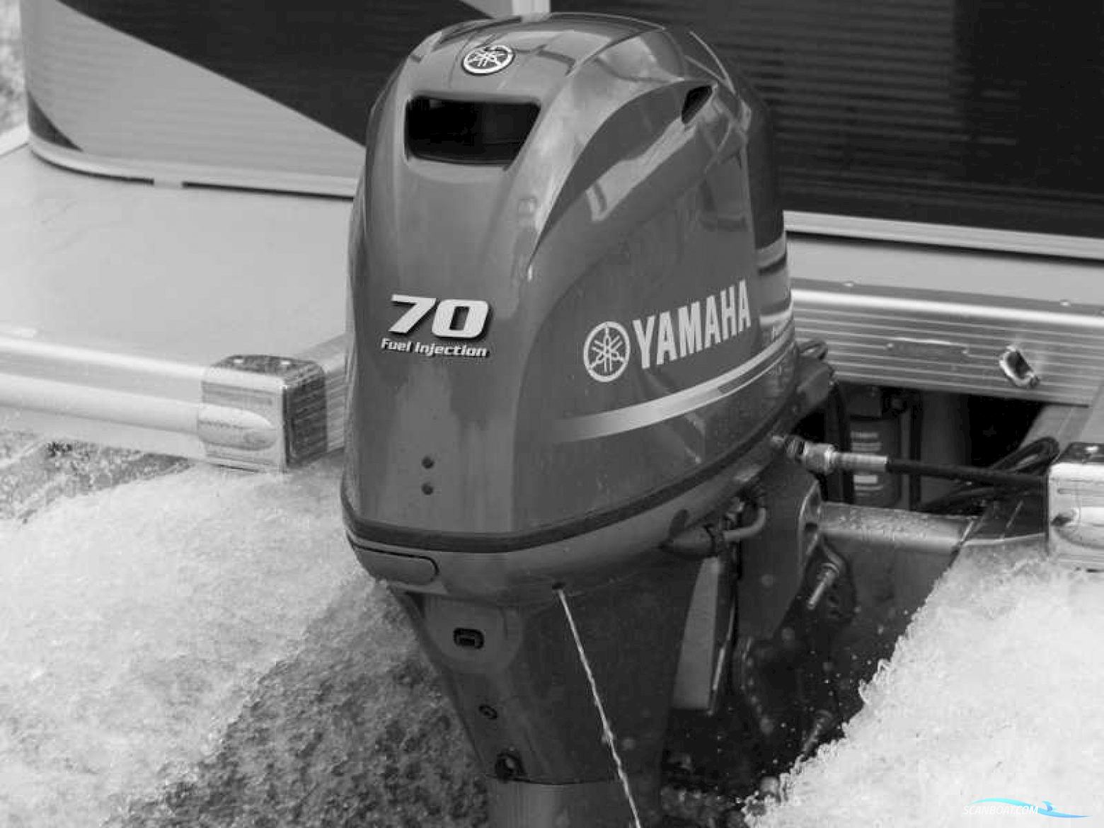 Yamaha F70Aetl Bådmotor 2024, med Yamaha F70Aetl motor, Danmark