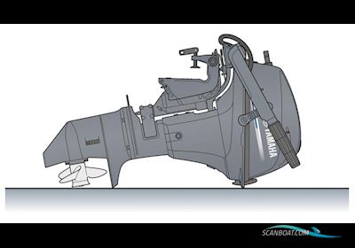 Yamaha FT9.9Lepl/X High Thrust Bådmotor 2025, med Yamaha FT9.9Lepl/X motor, Danmark