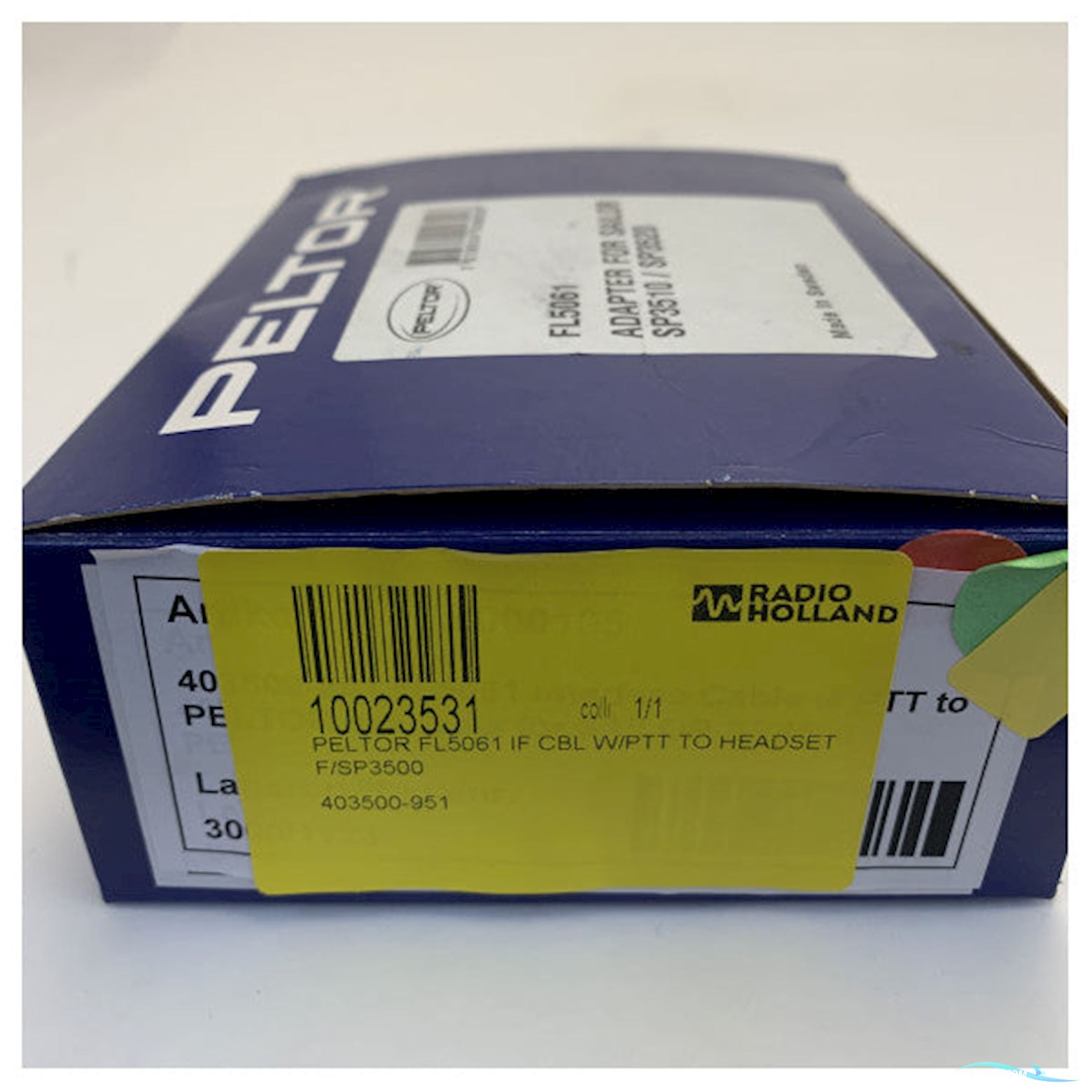 3M Peltor FL5061 Interface Cable With Ptt For Sailor SP3510 And SP3520 Headset