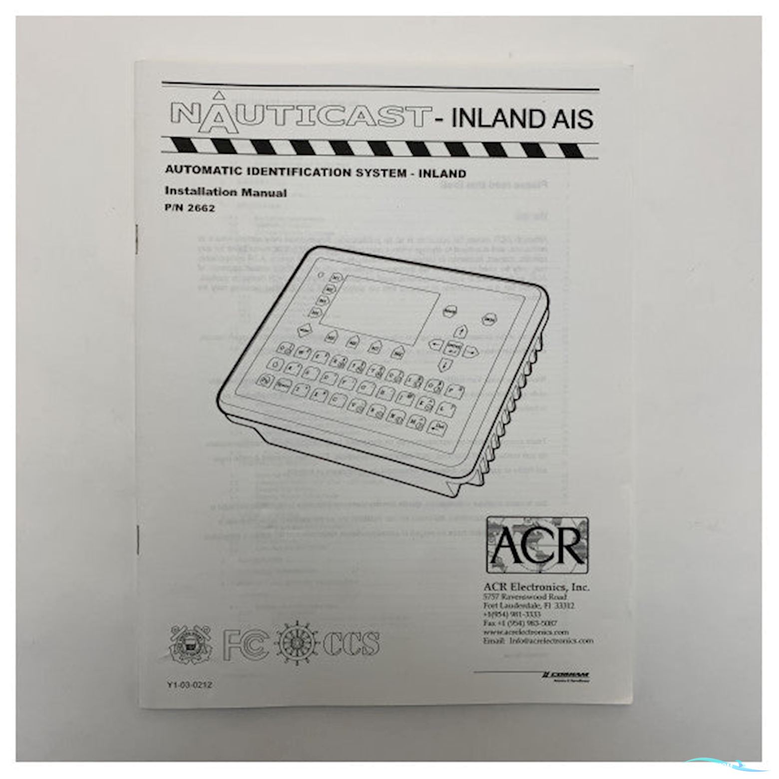 ACR Nauticast Solas Inland AIS transponder systeem - C98451